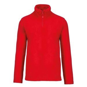 Kariban Mens Enzo Fleece Top / Red